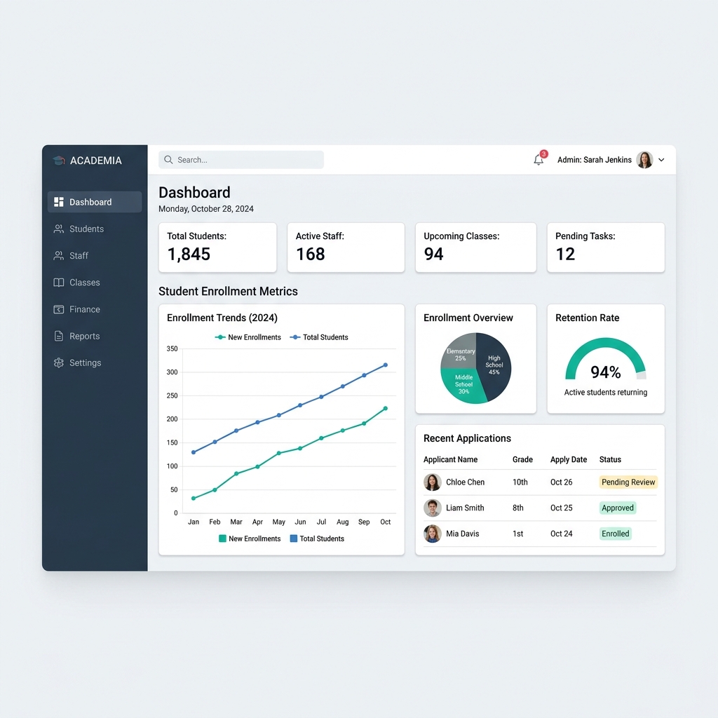 Academia Enrollment System